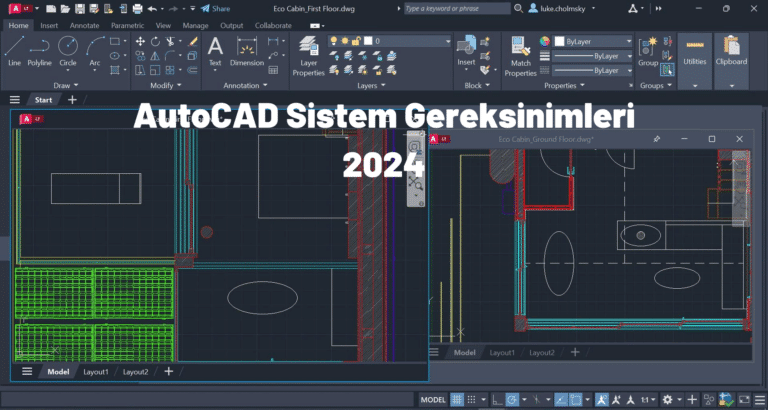 AutoCAD Sistem Gereksinimleri 2024 (Minimum ve Önerilen)